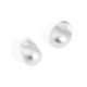 Chunky Jewelry Electroforming Women Geometry Irregular Oval S999 Sterling Silver Hypoallergenic Stud Extra Large Earrings