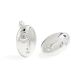 Women Fashion Jewelry Artistic 999 Pure Silver Huge Facial Oval Simple Portrait Electroforming Hollow Statement Earrings 